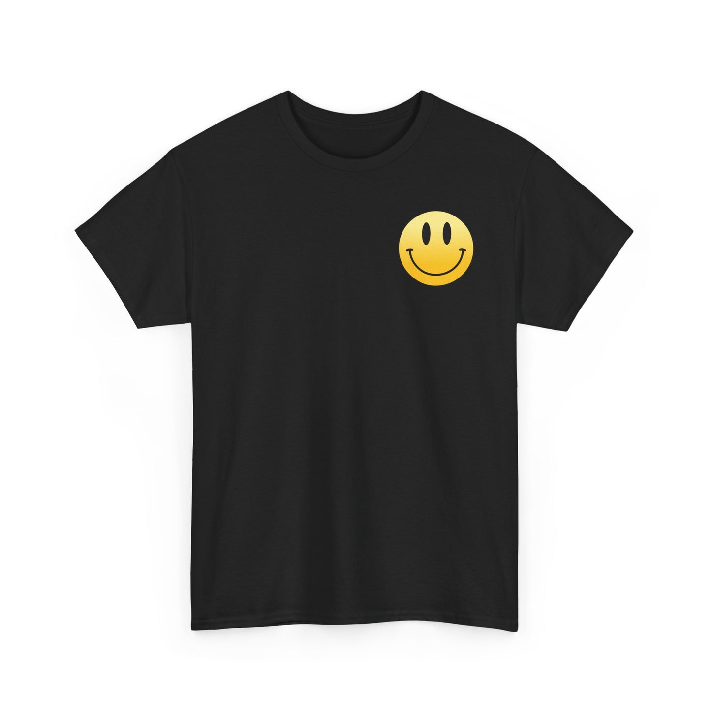 Smiley Face Pocket Tee — Happy Retro Smiley T-Shirt