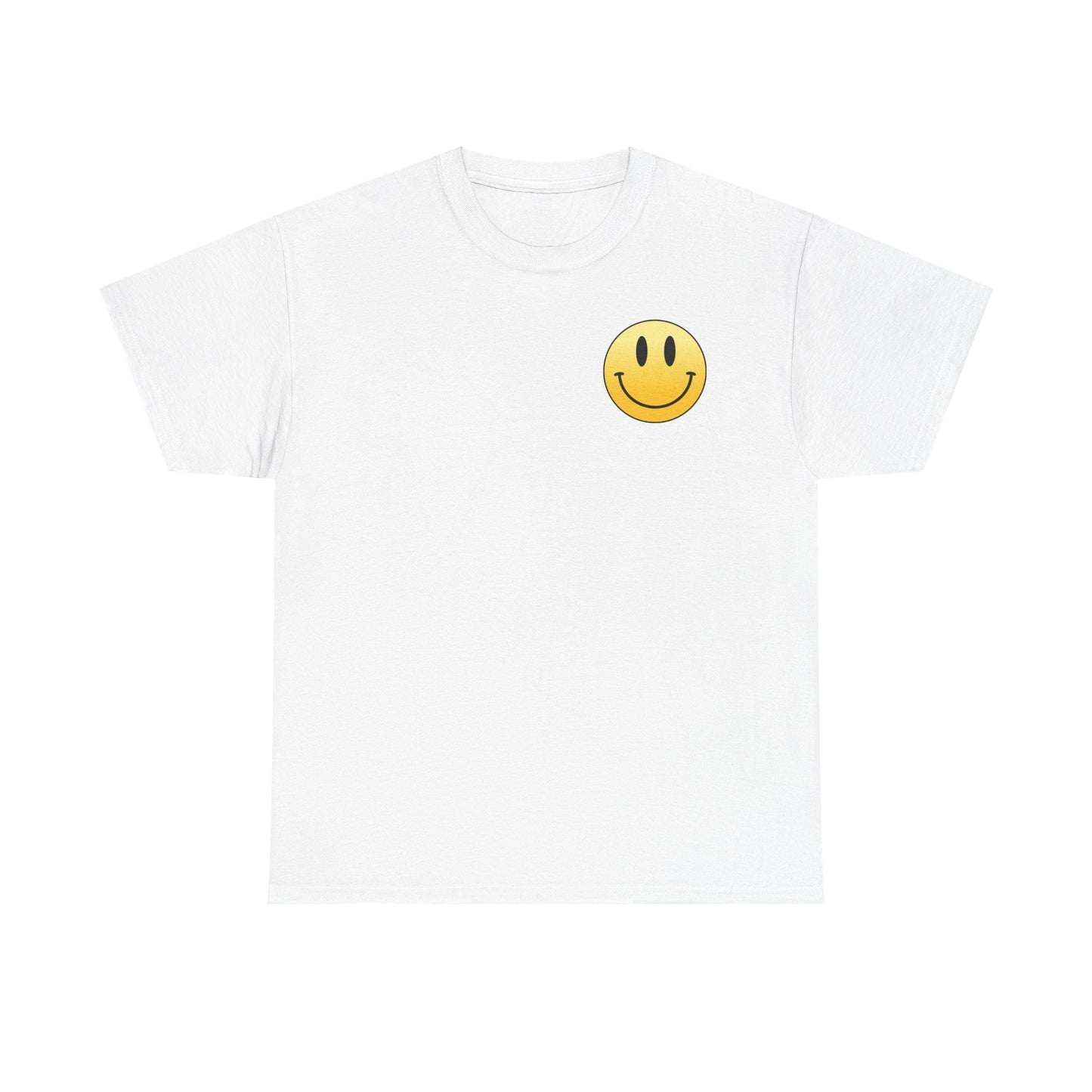 Smiley Face Pocket Tee — Happy Retro Smiley T-Shirt