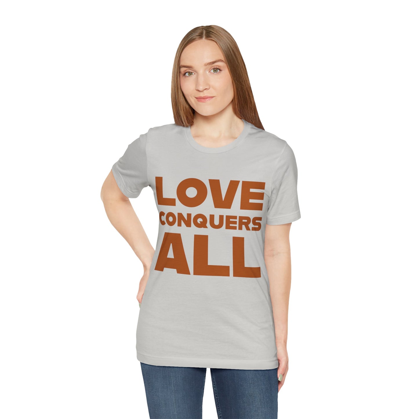 Love Conquers All Short Sleeve Tee