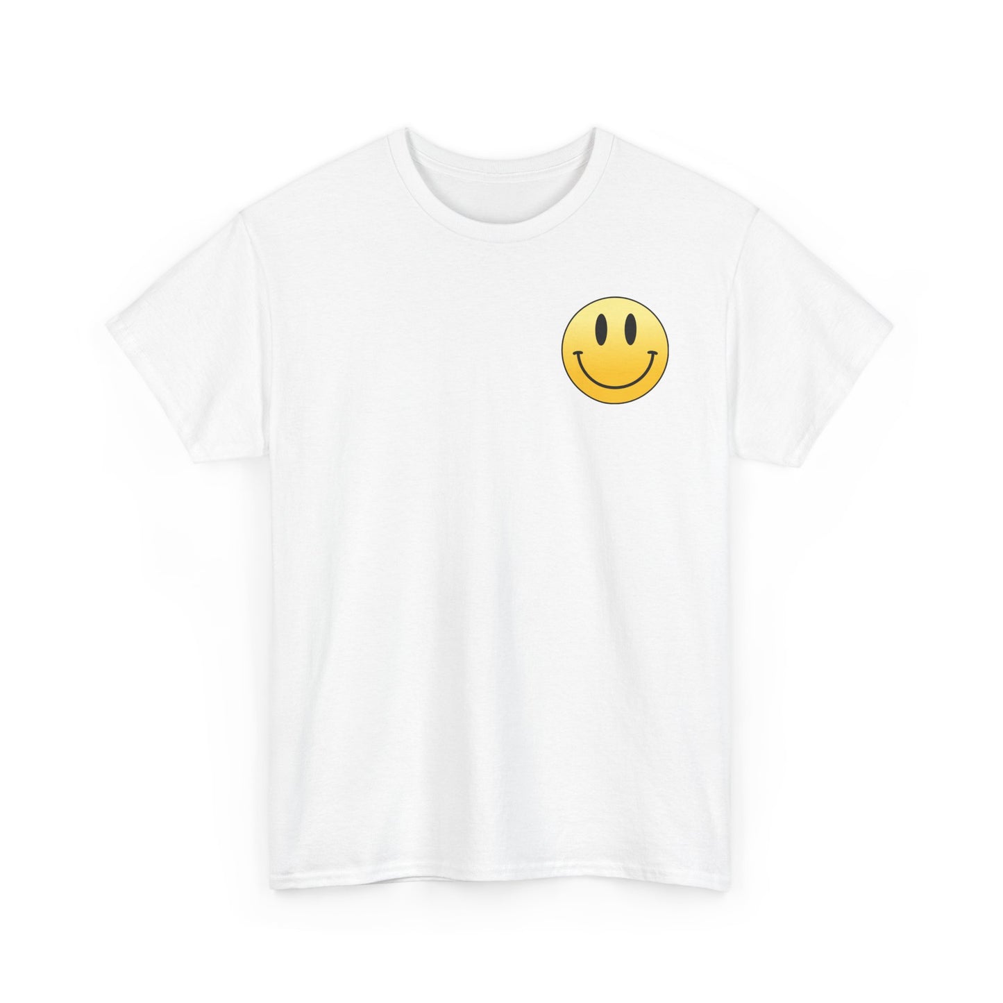 Smiley Face Pocket Tee — Happy Retro Smiley T-Shirt
