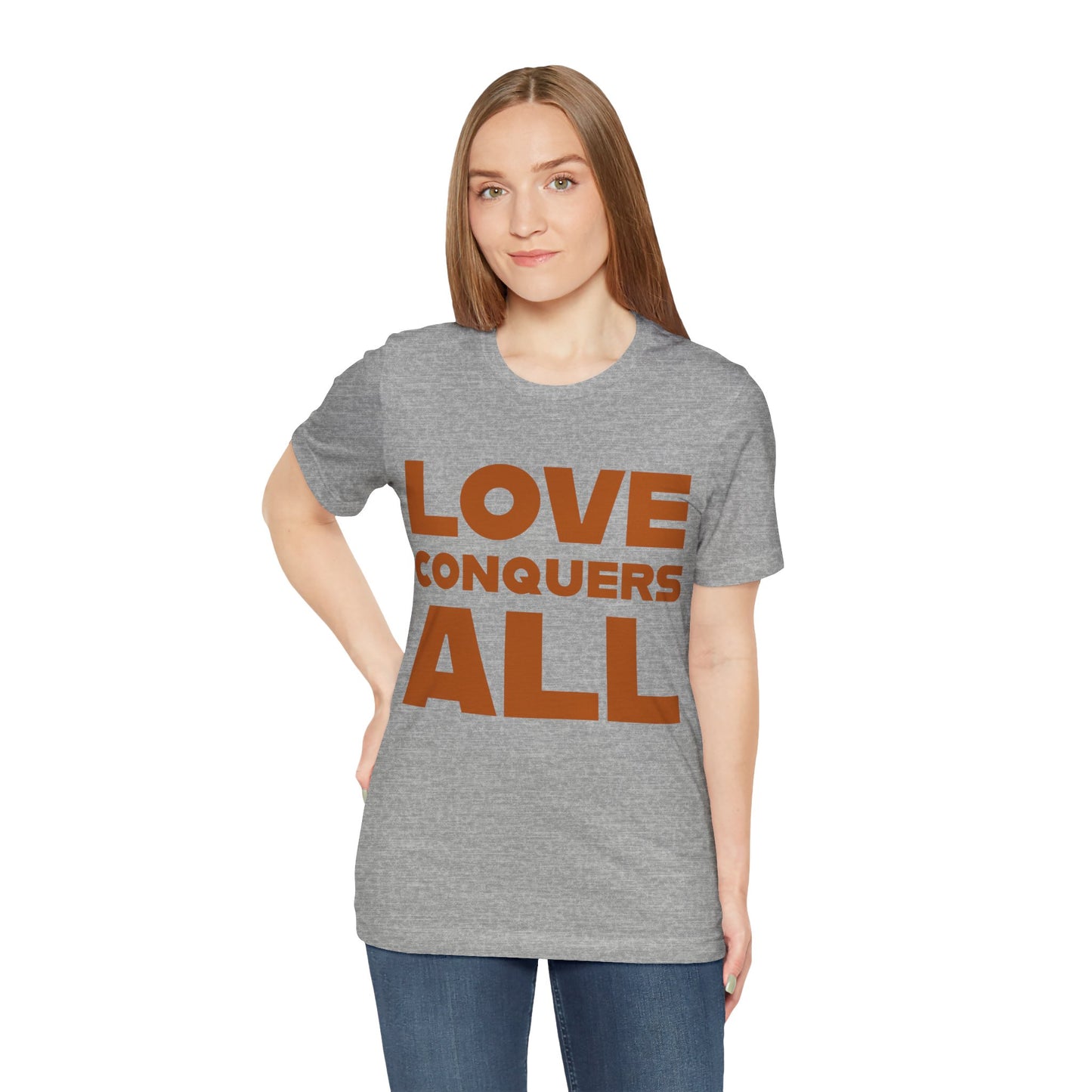 Love Conquers All Short Sleeve Tee